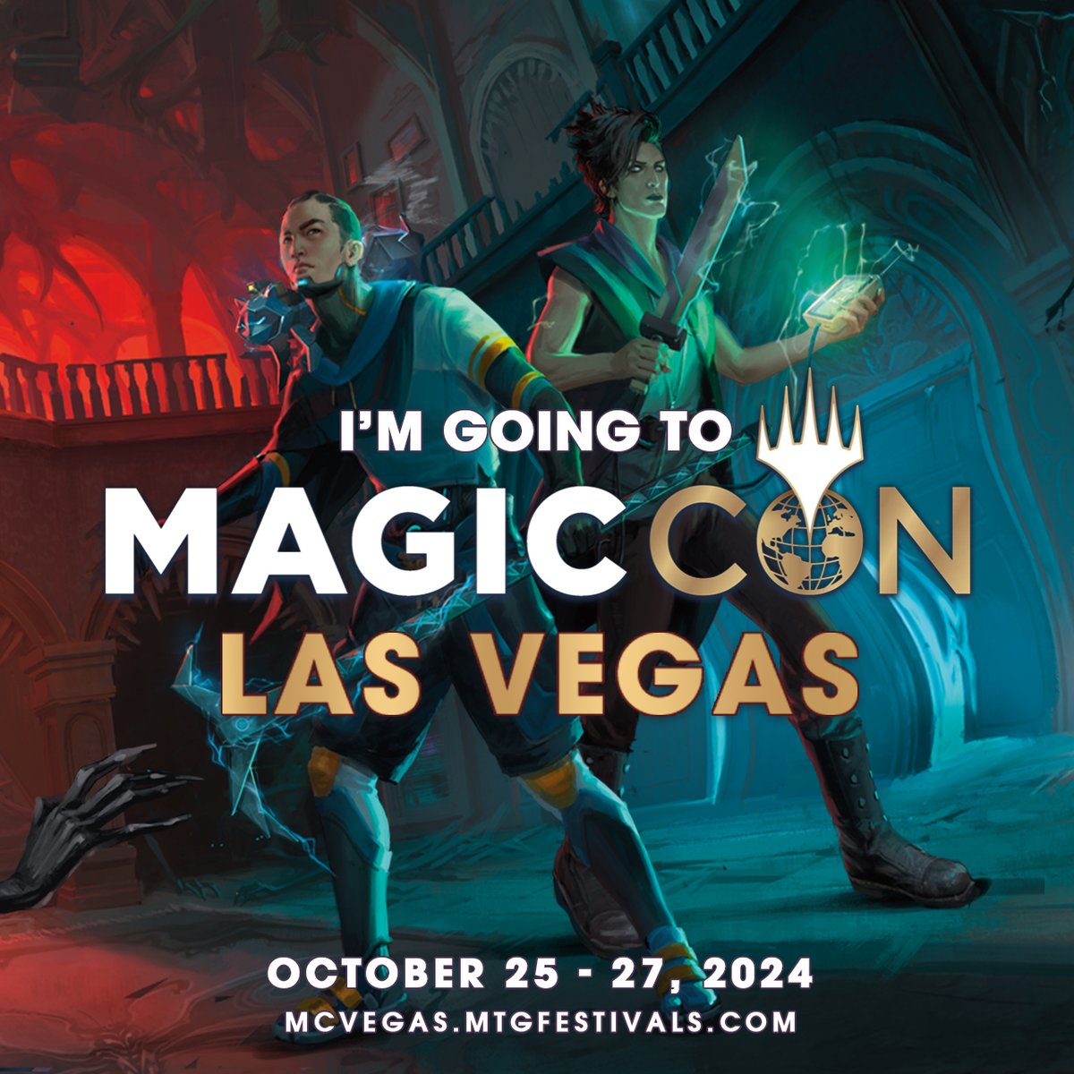 We're going to Magic Con Las Vegas we want you to come too! We have a weekend badge that we'd love to giveaway Like, Follow, Re-tweet, and reply below for a chance to win! Must be 18 or older to win Winners announced today at 5 PM EST
