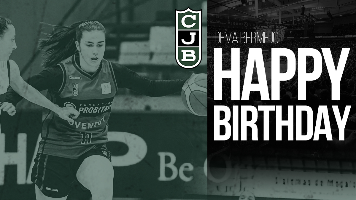 🎂 Per molts anys, Deva!

💚🖤 Que gaudeixis molt del dia i de les vacances després d'una gran temporada!

#BadalonaÉsFutur