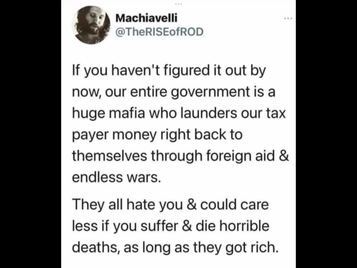 The Democrat Party is burning America to the ground, and Republicans are giving them the matches.
We the people have no representation.
#republicans 
@GOP @GOPChairwoman @HouseGOP @NRSC @LeaderMcConnell @SpeakerMcCarthy @SenatorWicker @SenHydeSmith @FischbachMN7 @RepGarbarino