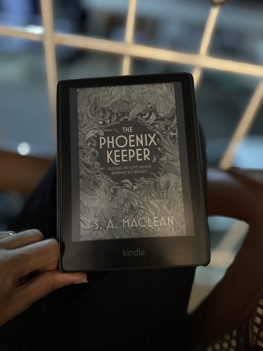 A cozy with a fantastical zoo? Sounds amazing! Thank you @angieeman @orbitbooks for my early review copy of THE PHOENIX KEEPER by @AuthorSAMacLean 💜 Out in August, stay tuned for my review