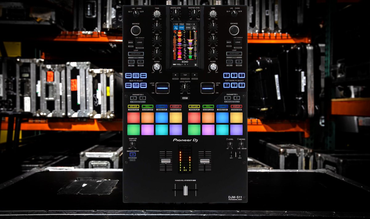 JUST IN: Another Pioneer DJM-S11 professional mixer. We keep adding to our extensive inventory of Pro-DJ Gear! #backline #backlinenj #backlinenyc #djgear #pioneer #djms11 #techsupport @pioneer_official @blvdpro @boulevard_carroll_inc