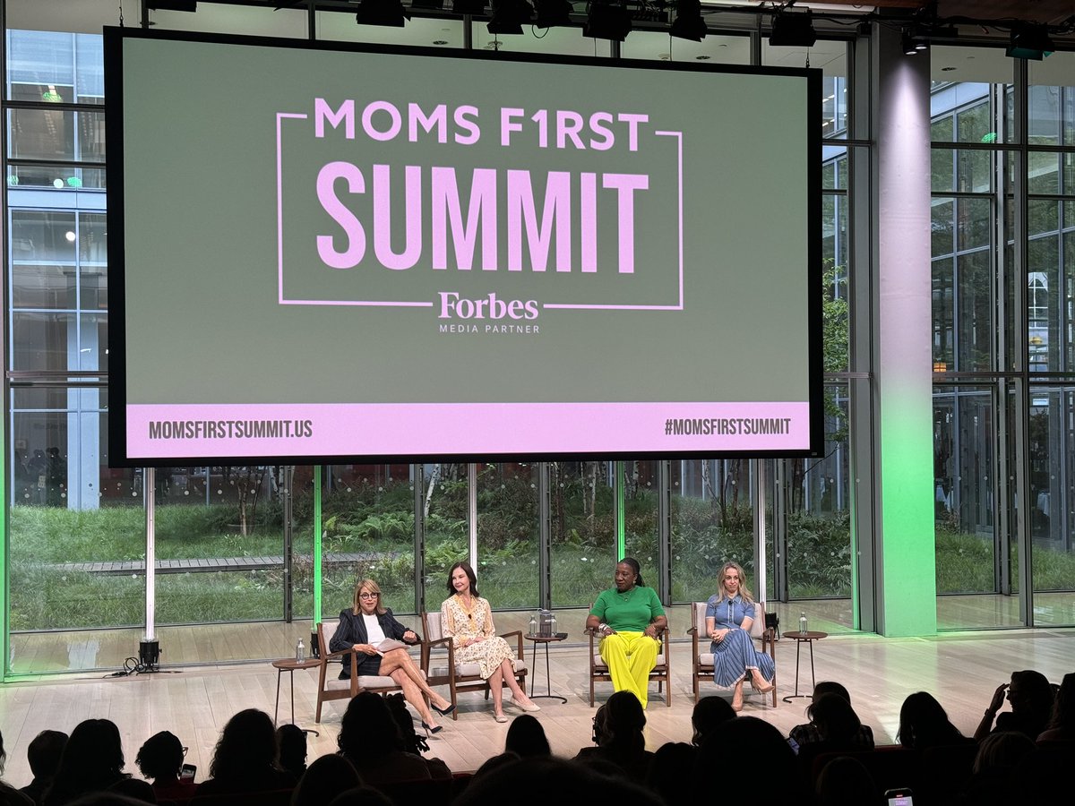 @MomsFirstUS summit is off to an electrifying start with @katiecouric @AshleyJudd @TaranaBurke @drbeckyathome. I’m surrounded by living legends changing the world for moms and their families. Let’s go.