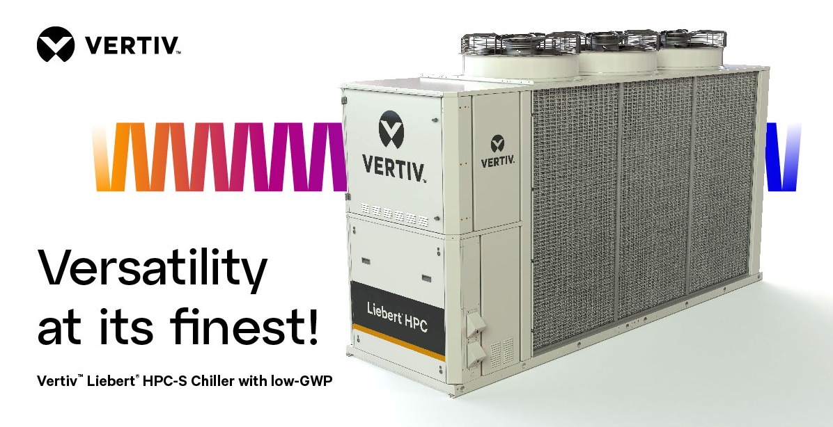 The Tailor-Made and Highly Configurable Solution!🛠

Meet the Needs of Your Critical Infrastructure!🏭 Vertiv™ Liebert® HPC-S Chiller with low-GWP ms.spr.ly/6010YXwWK💧🌍

#lowgwp #thermalmanagement #datacentercooling #Vertiv #LiebertHPCS