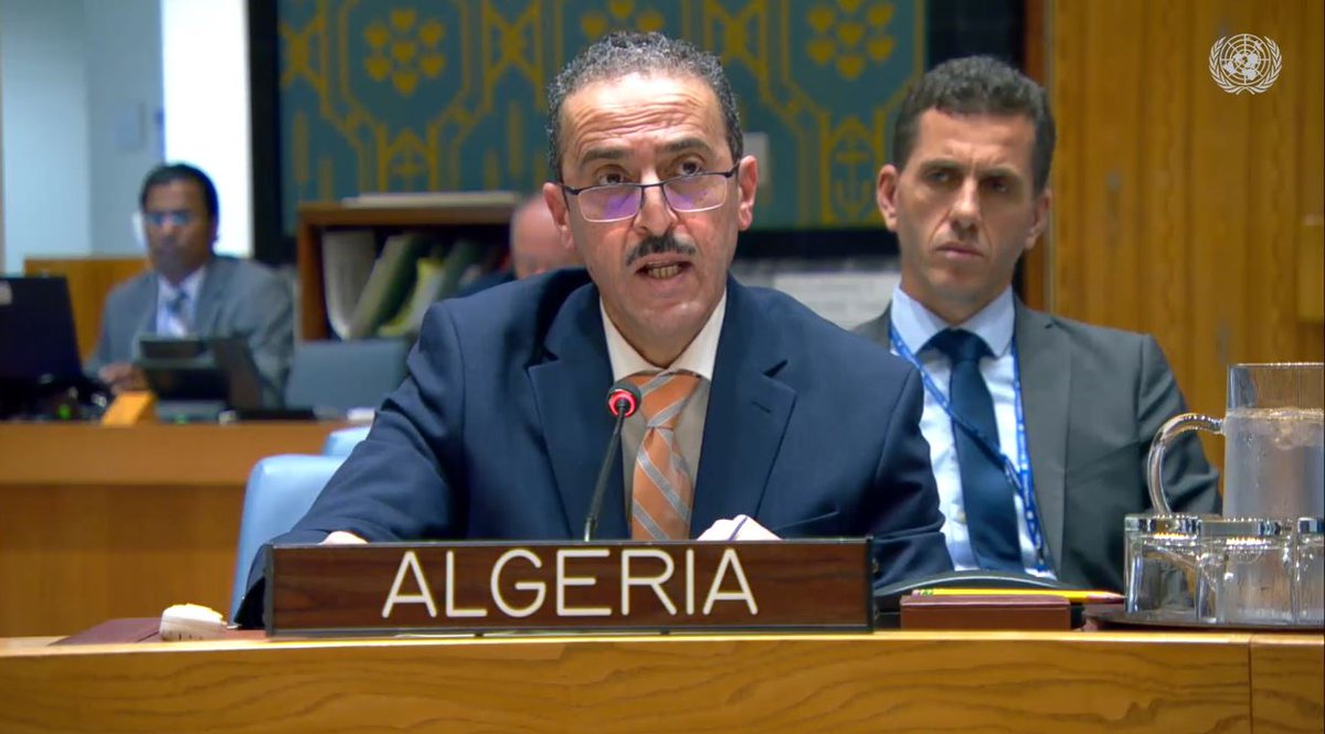 Following @KarimKhanQC's briefing to the #UNSC on Libya, @AlgeriaUN Deputy Amb Gaouaoui says: 'We also hope that the assistance provided by the members of the council to the work of the #ICC will also cover other issues in light of the threats that the court faces during its…