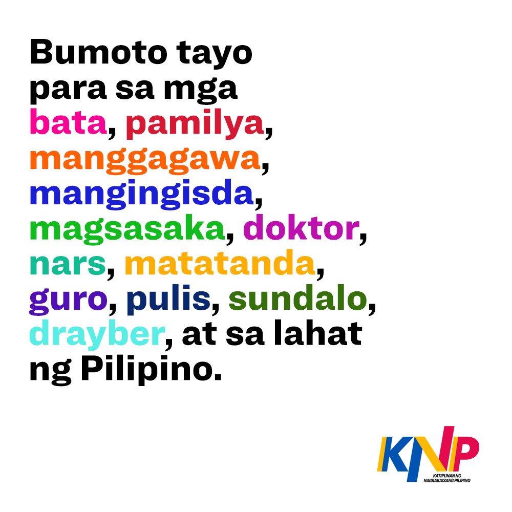 Tara na, i-follow na natin ito!! @KANPph 

#PilipinasParaSaLahat