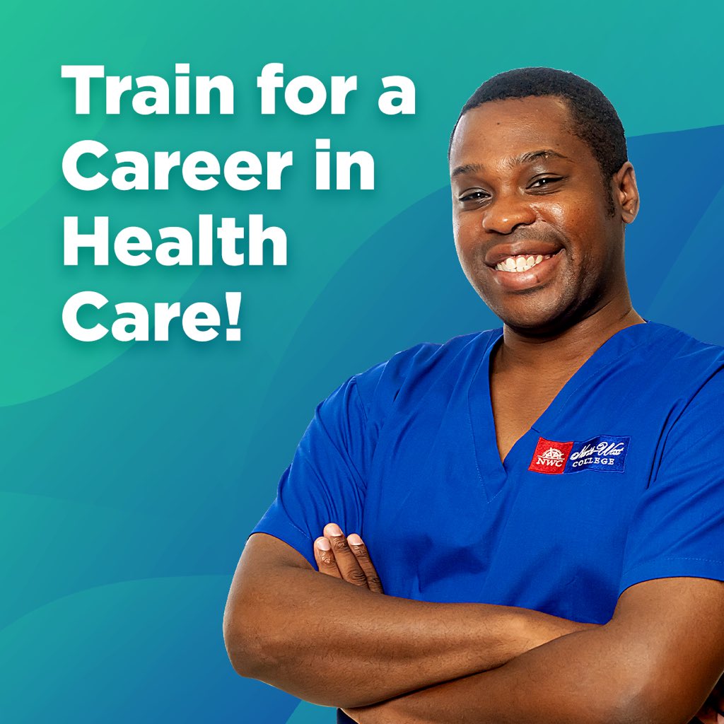 Elevate your future. Train for a career in Health Care at North-West College. Enter for a chance to win a $10K scholarship at power106.com/edu @north_west