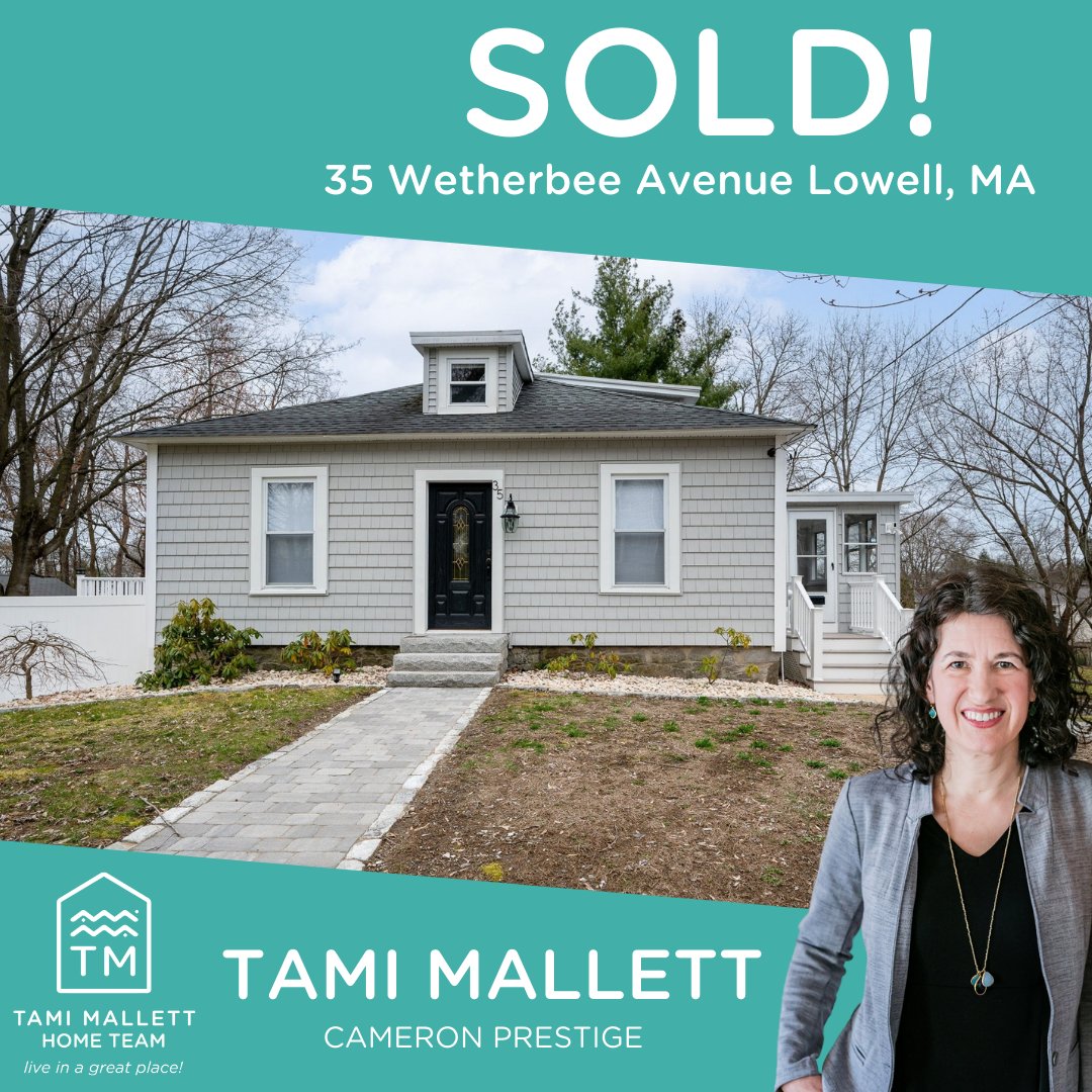 LOWELL, MA - SOLD!🎉
Thrilled to share an example of unwavering determination 🏡✨ My friends who are repeat clients, relocating back to New England for work, faced a daunting task. With over 30 homes viewed from Amesbury to Roslindale and many towns in between

#sold