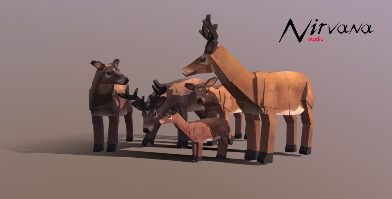 Nirvana Studio on X: “Some modern animals from North America 