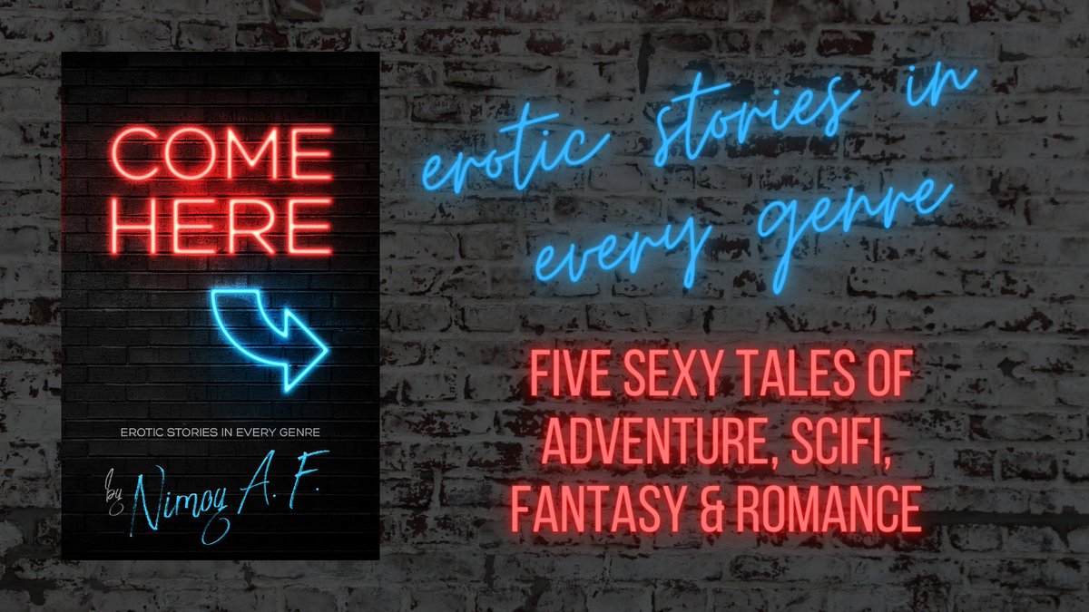 Back from my hiatus and... with NEWS!
COME HERE: Erotic Stories in Every Genre is now available on Kindle Unlimited! 🔥
To celebrate, I'm running a FREE BOOK promotion over the weekend, May 18 &amp; 19. Enjoy! 💋
amazon.com/Come-Here-Erot…
#books #freebook #KindleUnlimitedAvailable