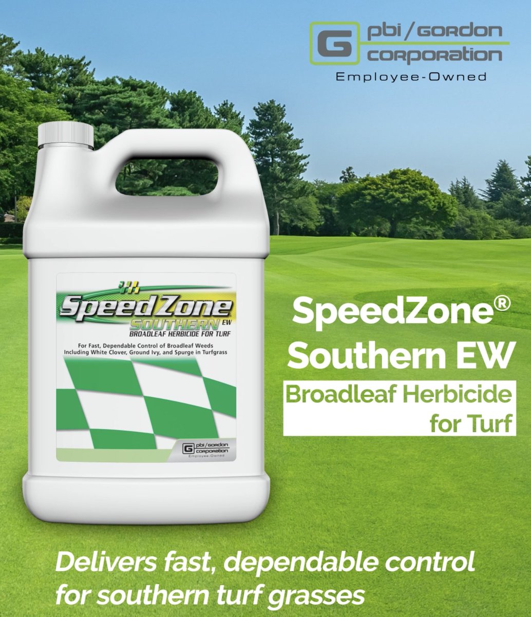 SpeedZone® Southern EW Broadleaf Herbicide for Turf delievers fast, dependable control for southern turfgrasses. Say goodbye to the following pesky weeds. #PBIGordonTurf  pbigordonturf.com/products/herbi…
✔️ Dollarweed
✔️ Creeping Beggarweed
✔️ Ground Ivy
✔️ Spurge