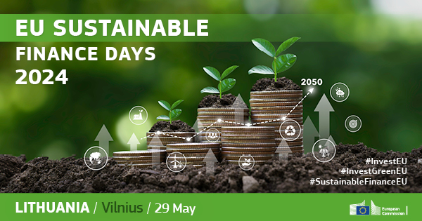 💡 Green transition for the transport sector means sustainable investments 🚀#SustainableFinanceEU policies and #InvestEU instruments are here to help. 📆 Register now to learn more at the #EUSustainableFinanceDays on 29 May in Vilnius! 👉 …huania.eu-sustainable-finance-days.eu