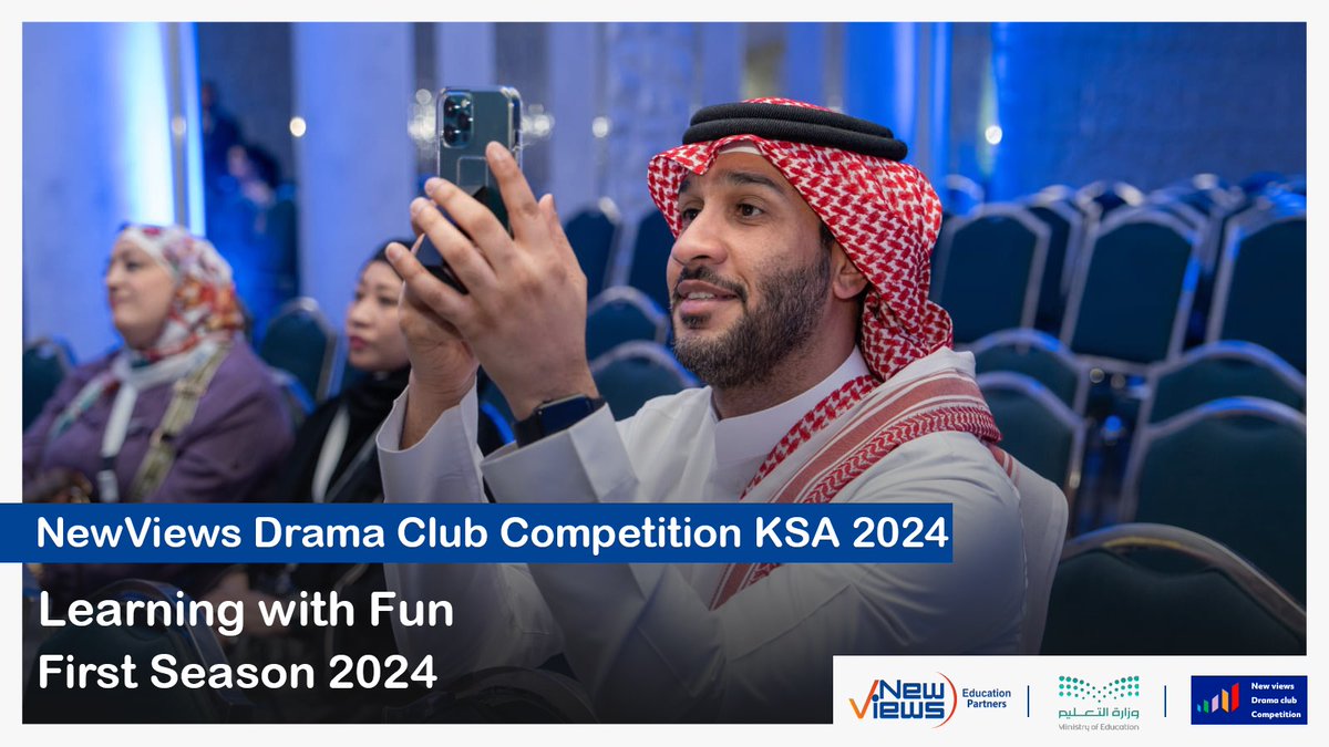 NewViewsEduTec's tweet photo. اليوم الرابع من عروض الأداء المباشر لأندية المدارس المشاركة في #مبادرة_الدراما_التعليمية على مسرح #مدارس_نجد_الأهلية في مدينة❤️الرياض 🇸🇦
#Live_Performances 4th day 08/05/2024 #NewViews_Drama_Club_Competition_KSA #Learning_with_Fun_2024
@MOE_RYH
@nns_girls https://t.co/RknMVW1uf3