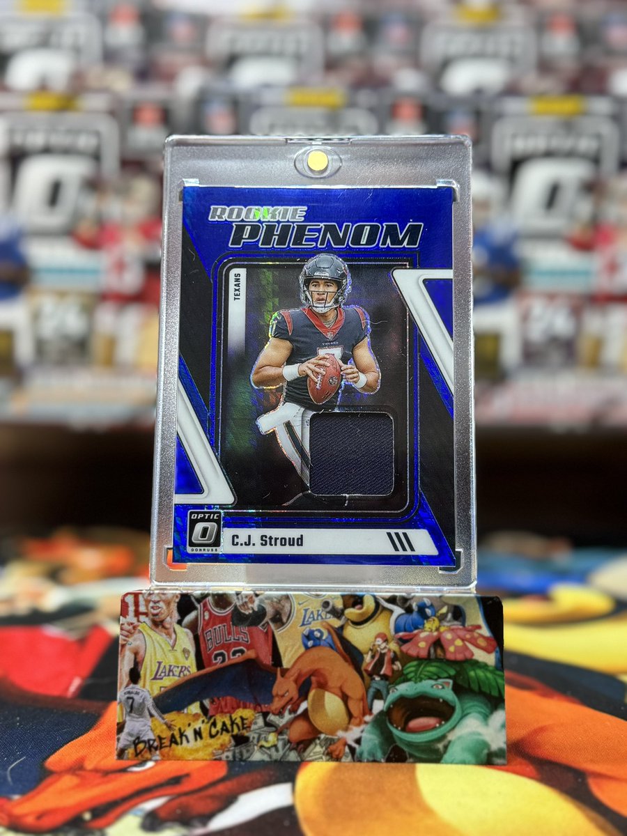 Pulled this beauty in our @Whatnot show last night! 
It was quite the weekend‼️ 
**Thanks to everyone who came out to show some love we really appreciate you❤️

We will have more fire later this week 🔥
#sportscards #optic #nbaprizm #cjstroud #wemby
