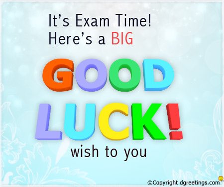 Good Luck for Higher Human Biology and N5 Biology tomorrow Wed 15th May