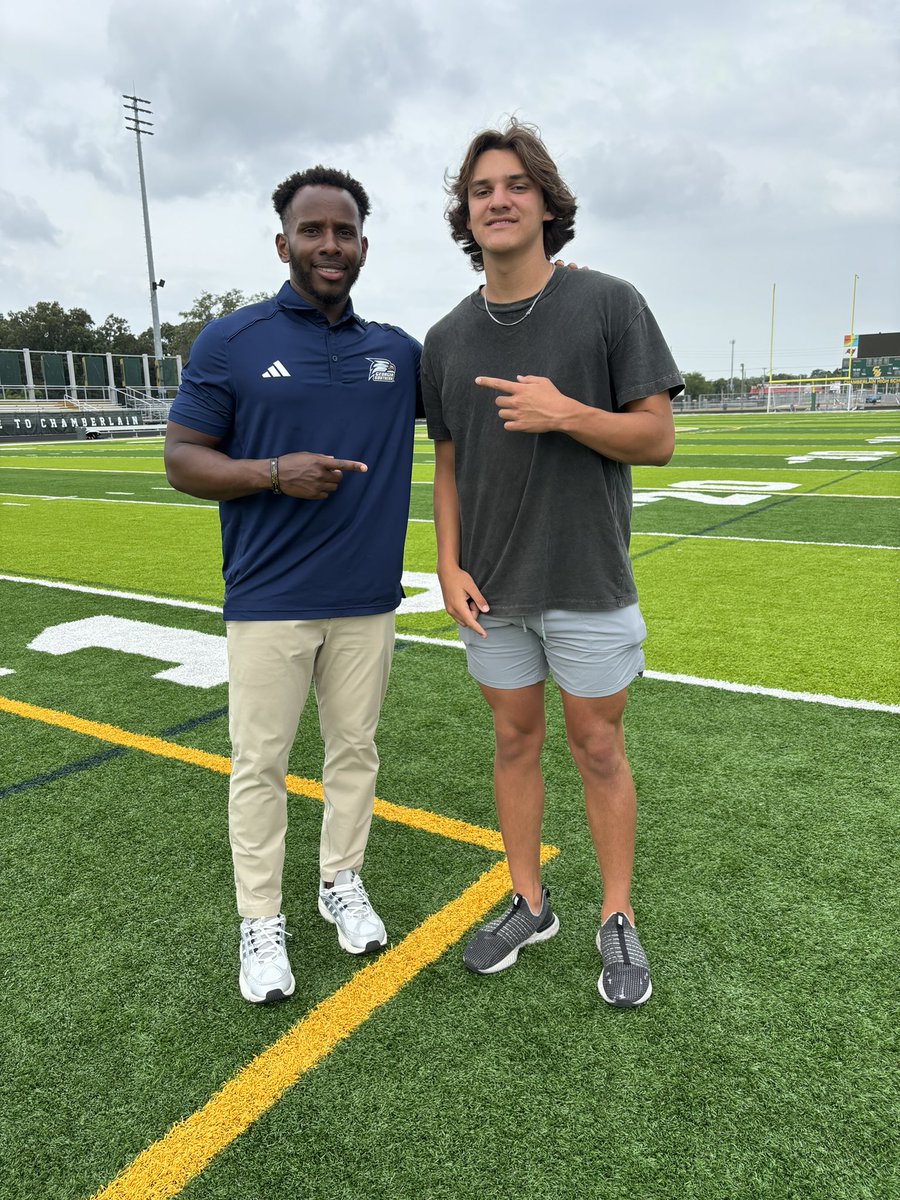 Thank you <a href="/CoachSafford/">Darius Safford</a> and <a href="/GSAthletics_FB/">Georgia Southern Football</a> for stopping by today and meeting with us.
<a href="/IAm_Wilder32/">Coach Wilder</a> <a href="/CJBennett_08/">The Stable</a> <a href="/QBcoach1/">Chip Bennett</a>