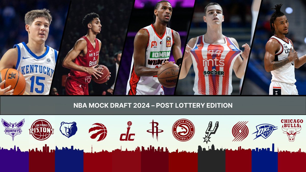 NBA Mock Draft 2024

Post Lottery Edition

Analyse full lottery - 14 picks en 📸
Details de chaque choix

⬇️🧶✅🍿