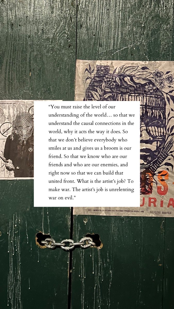 voices_______'s tweet image. a flyer.
a caption. 
an artist statement as invitation. 
a spiral to represent it all. 
🦋🌀💙