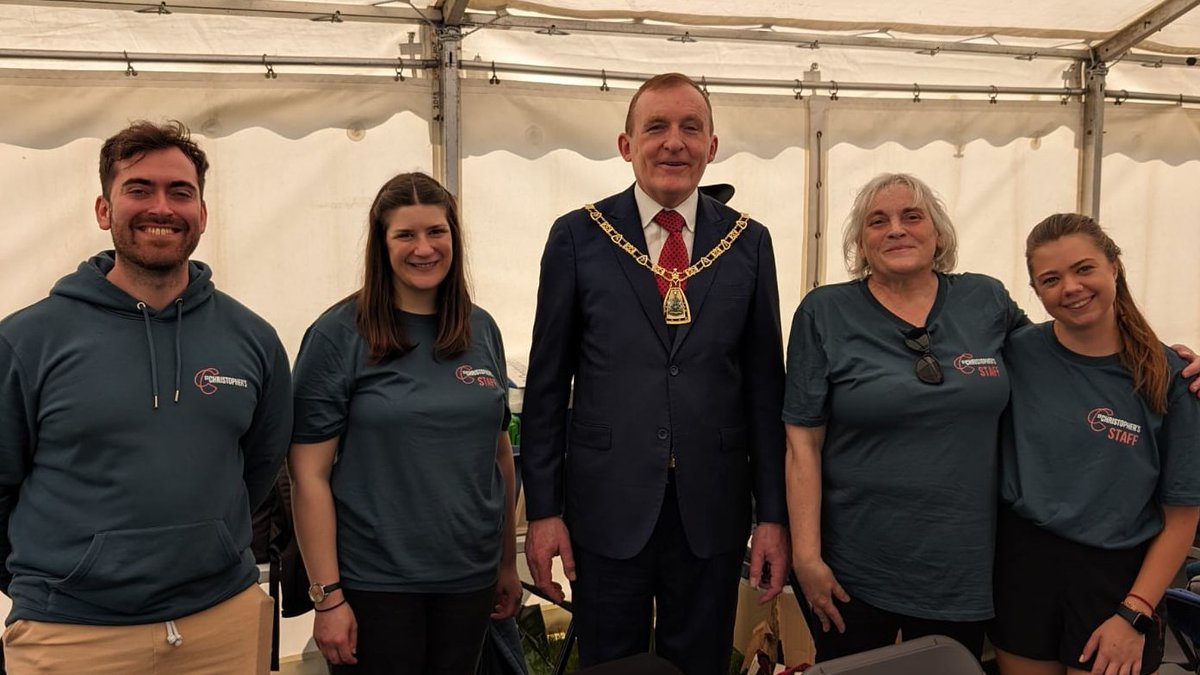 The weather could not have been better for the Annual St Christopher's Hospice Fun Walk in Keston on Sunday. The Mayor was delighted to support one of our borough's proudest institutions in their efforts to provide excellent palliative care to all who need it. #ProudOfBromley