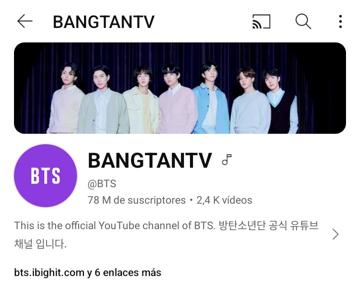 I can finally see the BANGTANTV Banner 🤩