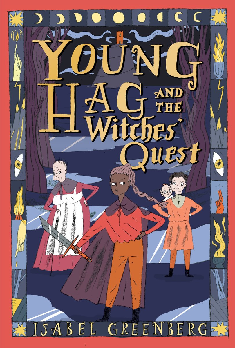 Embark on an enchanting quest in #YoungHagAndTheWitchesQuest, the new graphic novel from New York Times bestselling and award-winning author-illustrator Isabel Greenberg. Snag a copy today to join Young Hag on her journey to reclaim magic! #BookBirthday bit.ly/3uGgCVX