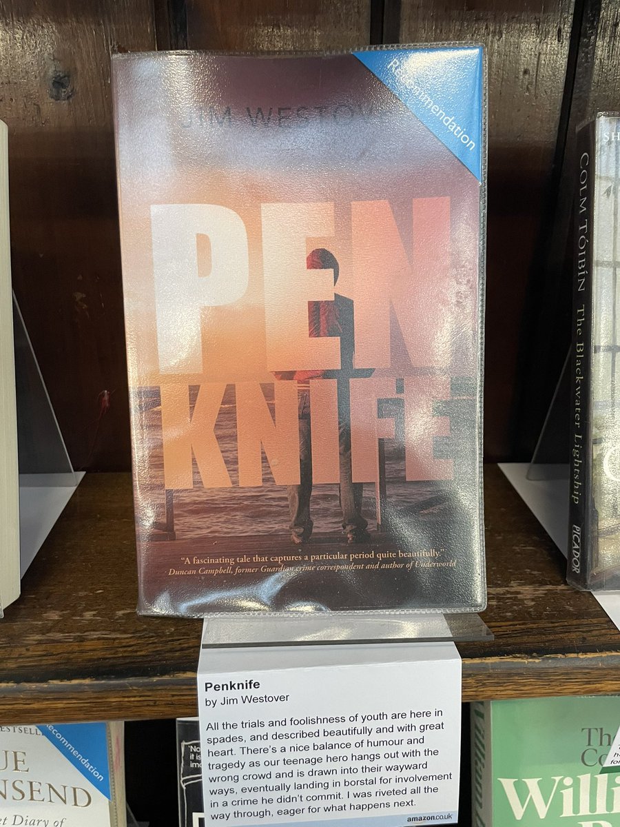 Very happy to see my novel, Penknife, in the ‘Recommended’ section of my local library in Bethnal Green. Thanks to the librarian who chose to highlight my book, and long live public libraries! #ideasstore #bethnalgreenlibrary