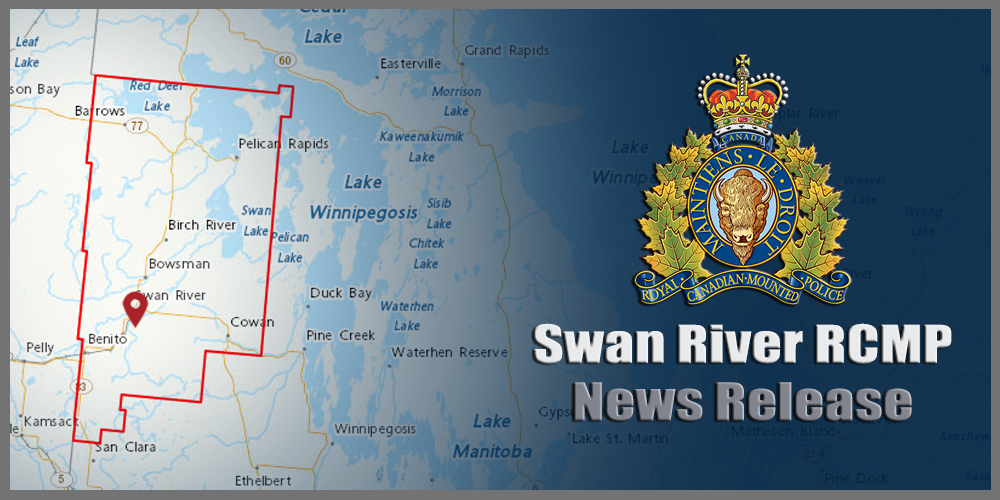 May 11, Swan River #rcmpmb responded to a report of a male armed with an edged weapon in Sapotaweyak Cree Nation. The male got into a vehicle & drove dangerously & at high speeds around the community before he crashed & was arrested. 26yo Errol Leask has been charged.