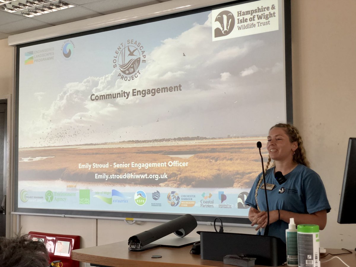 Really excited to be in Portsmouth for @WildlifeTrusts Seeing is Believing knowledge sharing event. It’s a privilege to be able to hear from, and speak to, such knowledgeable people. Lots of ideas to take back to @manxnature already. #TeamWilder