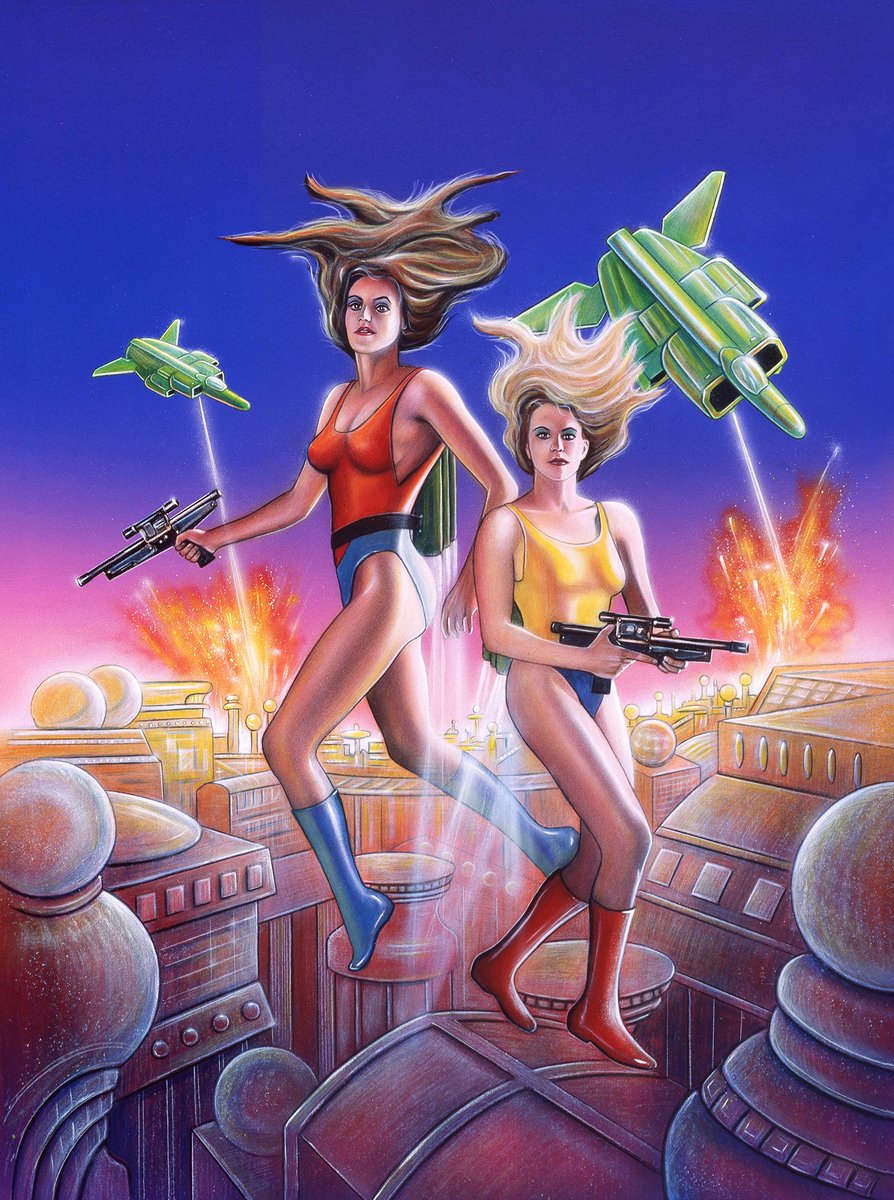 My cool Trouble Shooter painting for Sega 1991
#TroubleShooter #popculture #boxart #retrogaming #illustration