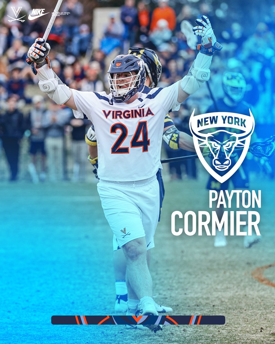 👏👏 Congrats to Payton Cormier, who was recently claimed by @PLLAtlas! #GoHoos🔸⚔️🔹