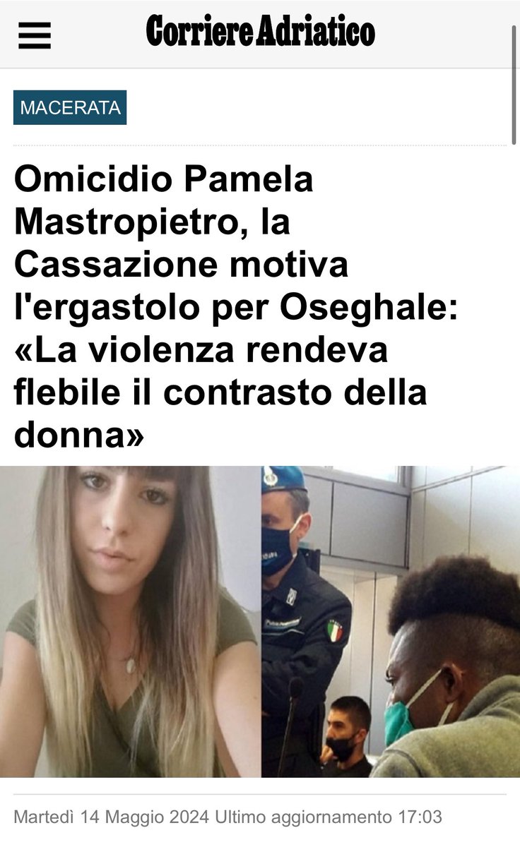 “Sono la mamma di Pamela Mastropietro e ancora attendo dallo Stato italiano e dalla magistratura una giustizia piena” Così si conclude la lettera di Alessandra, la mamma di Pamela, che troverete nel mio nuovo libro che sarà pubblicato a breve da @AltaforteED.