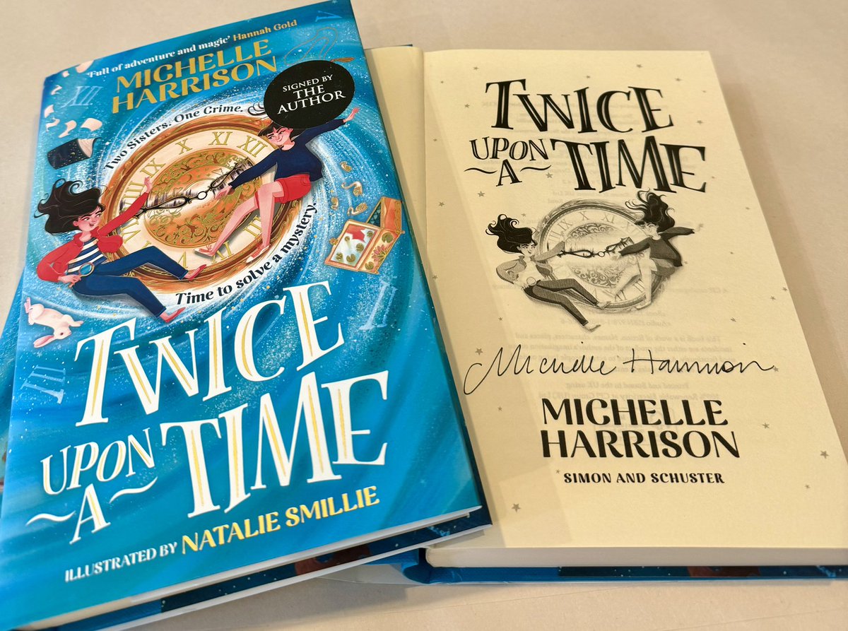 We have 2 #signed copies of Twice Upon a Time by @MHarrison13 ‘A spellbinding story, steeped in magic. I adored it.’ Abi Elphinstone Get one before they’re gone! foxlanebooks.co.uk/product-page/t…
