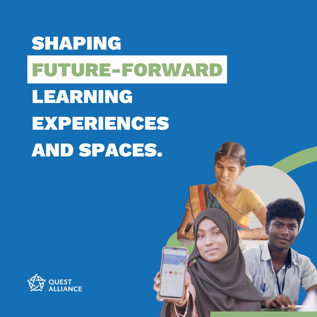 Shaping future-forward learning experiences and spaces 🔭 

#DigitalIndia #futureoflearning #DigitalLearning #21stcenturyclassrooms
#edtech #DigitalSkills #innovations #21stCenturySkills #QEL #MyQuest #questalliance