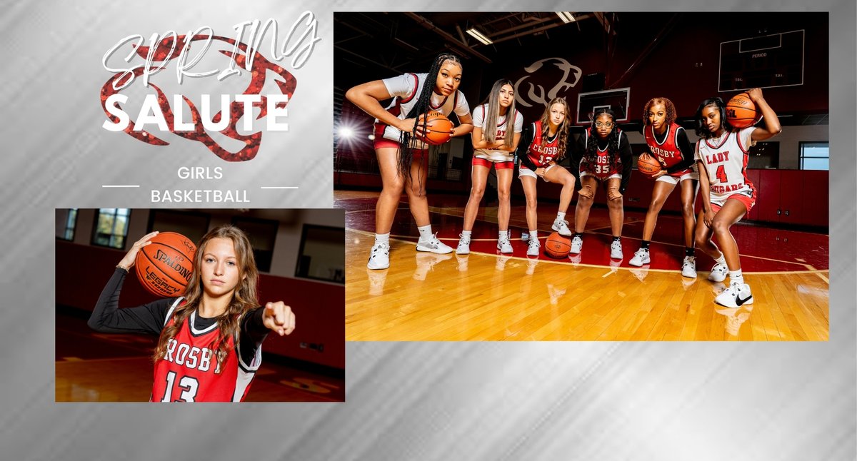 SPRING SALUTE! Hats off to @CrosbyHigh Girls' Basketball! This spring, the Lady Cougars made it to the second round of the playoffs for the first time since 2019. @CrosbyGbball 

📲 crosbyisd.org/springsalute

#MovingForward