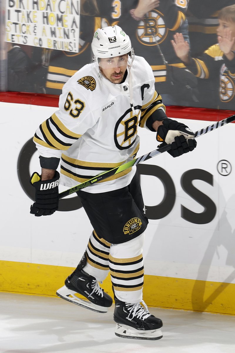 Brad Marchand is out for Game 5 vs. the Panthers