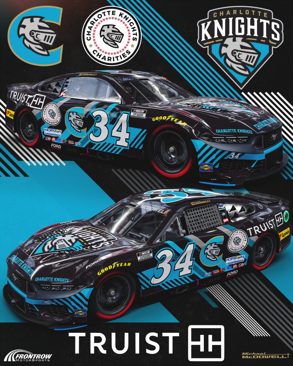 .@Mc_Driver and @Team_FRM partner with @KnightsBaseball for All Star Race at North Wilkesboro speedwaydigest.com/index.php/news… #NASCAR #NorthWilkesboroSpeedway #AllStarRace