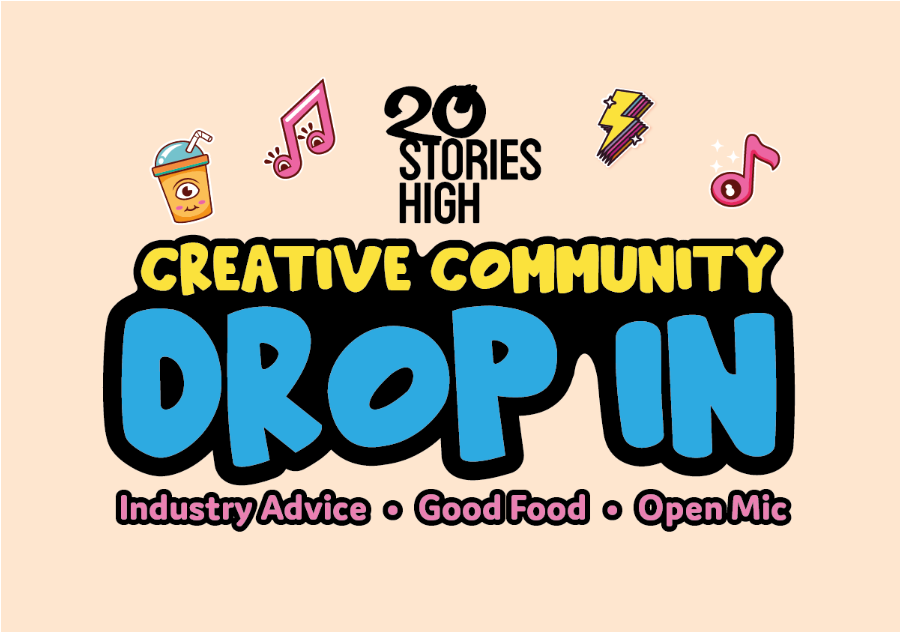 #Opportunity | 📣 Are you a local creative in need of advice? Join @20StoriesHigh on 22 May for their Creative Community Drop In session! Book a chat with a member of the team, enjoy free food and an open mic! For ages 18+ at @toxtethtv. More details ➡️ bit.ly/4ak4Cbm