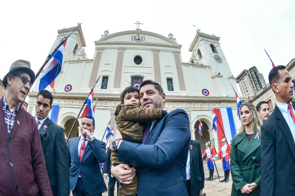 Tedeum en la Catedral Metropolitana.  #FiestasPatriasPY 🇵🇾