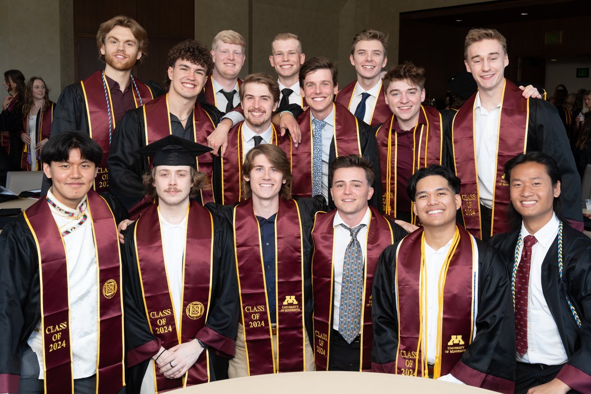 We're #UMNproud of the 138 Bachelor of Science in Nursing students, 118 Doctor of Nursing Practice students and 6 PhD in Nursing students that walked the stage last Friday at @NorthropUMN. #Classof2024