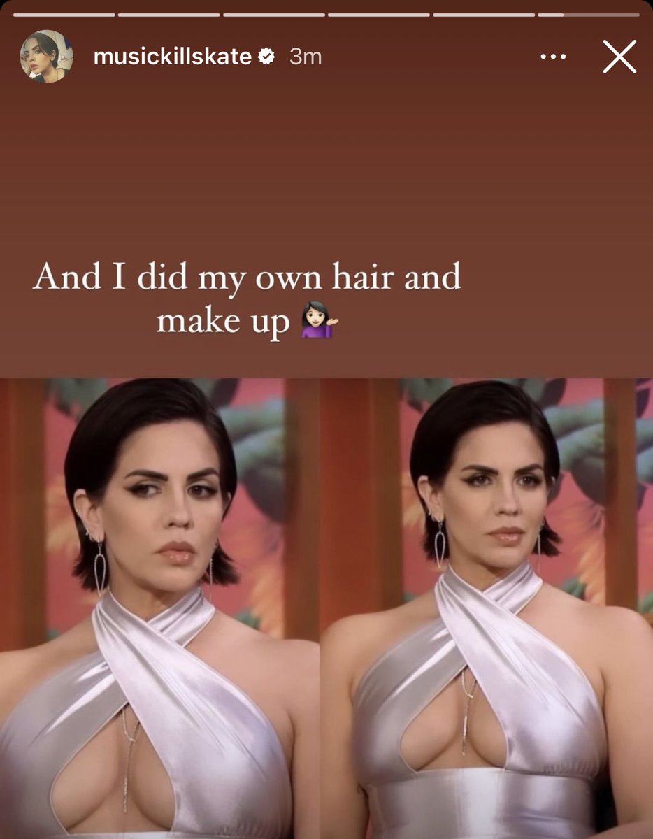 Katie did her own hair and makeup for the reunion. STUNNING. 🥵 #PumpRules