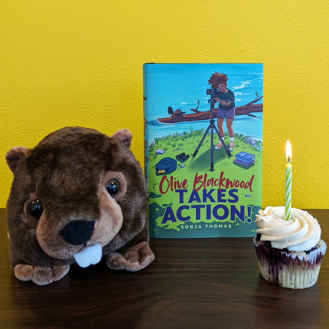 Happy Book Birthday to OLIVE BLACKWOOD TAKES ACTION! I'm so proud of my second book baby. I hope you all love Olive as much as I do. 

Thanks to everyone who helped make this book come to life!🥳bysonjathomas.com/books/olive-bl…

#mglit #diversekidlit #kidlit #middlegradebooks