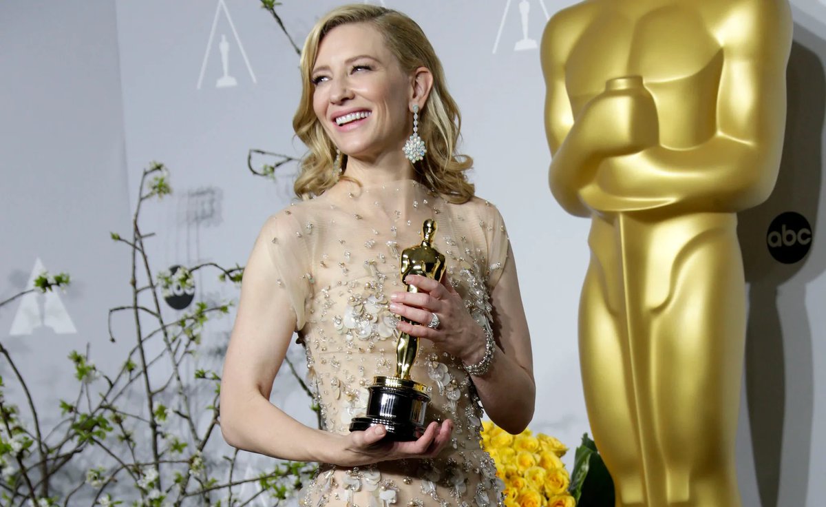 Happy birthday to the luminous Cate Blanchett, whose Oscar win for Blue Jasmine is one of the finest this century