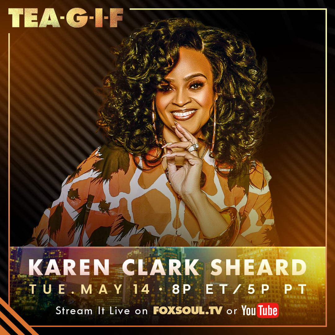 We stan legends 🤩 Tonight on #TEAGIF the beautiful and talented @officialklc will be stopping by to spill the tea. This is an episode you do NOT want to miss! Meet us in the chat at 8 PM ET/ 5 PM PT. #FOXSoul