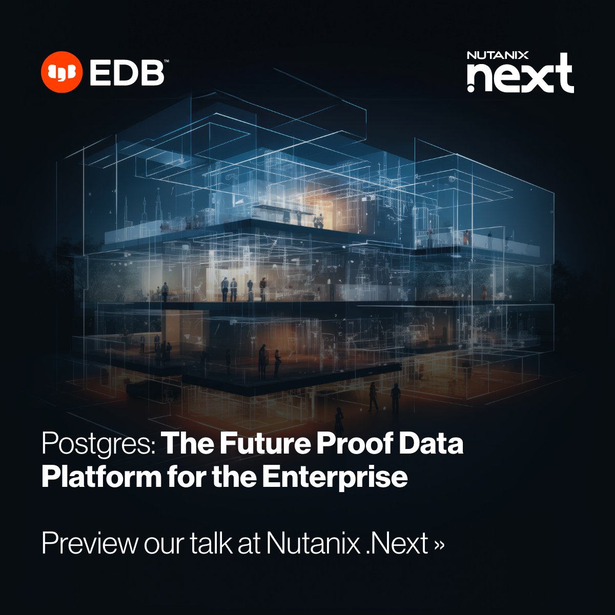 Next week at @nutanix #NEXTConf, EDB Technical Fellow Marc Linster will share his expertise about the rapid evolution of databases into data platforms that fuel the modern enterprise. Preview his talk here: bit.ly/3UJ4Lzz #tech #AI #PostgreSQL