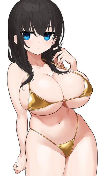 うちのこ金ビキニ 