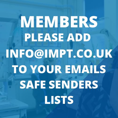 IMPT (@impt_news) on Twitter photo Remember to add info@impt.co.uk to your safe sender list to ensure you receive important updates from us! #EmailSafety #SafeSender #ImportantInfo #EmailUpdates #SafeSenderList #stayinformed Remember to add info@impt.co.uk to your safe sender list to ensure you receive important updates from us! #EmailSafety #SafeSender #ImportantInfo #EmailUpdates #SafeSenderList #stayinformed