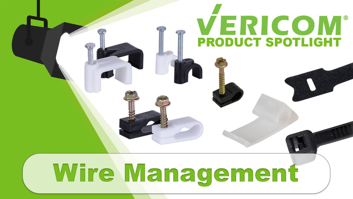 _VERICOM_'s tweet image. Streamline your A/V setups with Vericom's Wire Management products! Choose from cable clips, bushings, and ties for a clean and safe environment. Perfect for studios and home systems.

📦 Product Info: bit.ly/3K2Wodc

#CableManagement
#AudioVideo
#TechSolutions