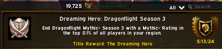 Officially got my first ever Mythic+ title!!! Was a grind but keen to do it again this season! 😁#worldofwarcraft #mythicplus