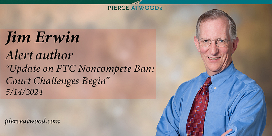 The @FTC recently voted to ban almost all #noncompetion agreements in the US. Within hours of the vote, a lawsuit was filed challenging the FTC's authority to issue such a rule. Firm #employmentlaw attorney Jim Erwin has the details here: bit.ly/4dID5Dl