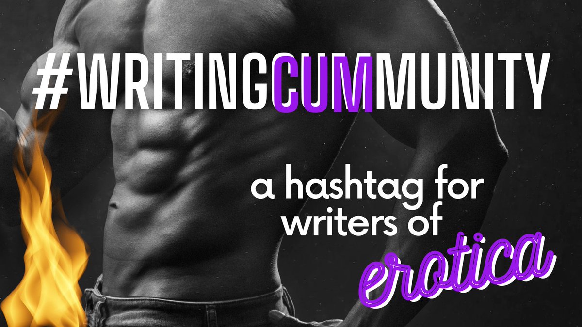 Do you #write #erotica? Do you use the #eroticawriters hashtag? Do you like stupid puns? Teasing folks who unitentionally put "cum" where they didn't mean to?🤭Is this dude's dick on fire???🔥 
Then the  #WritingCUMmunity hashtag is for you! 
Not your average #WritingCommunity 😉