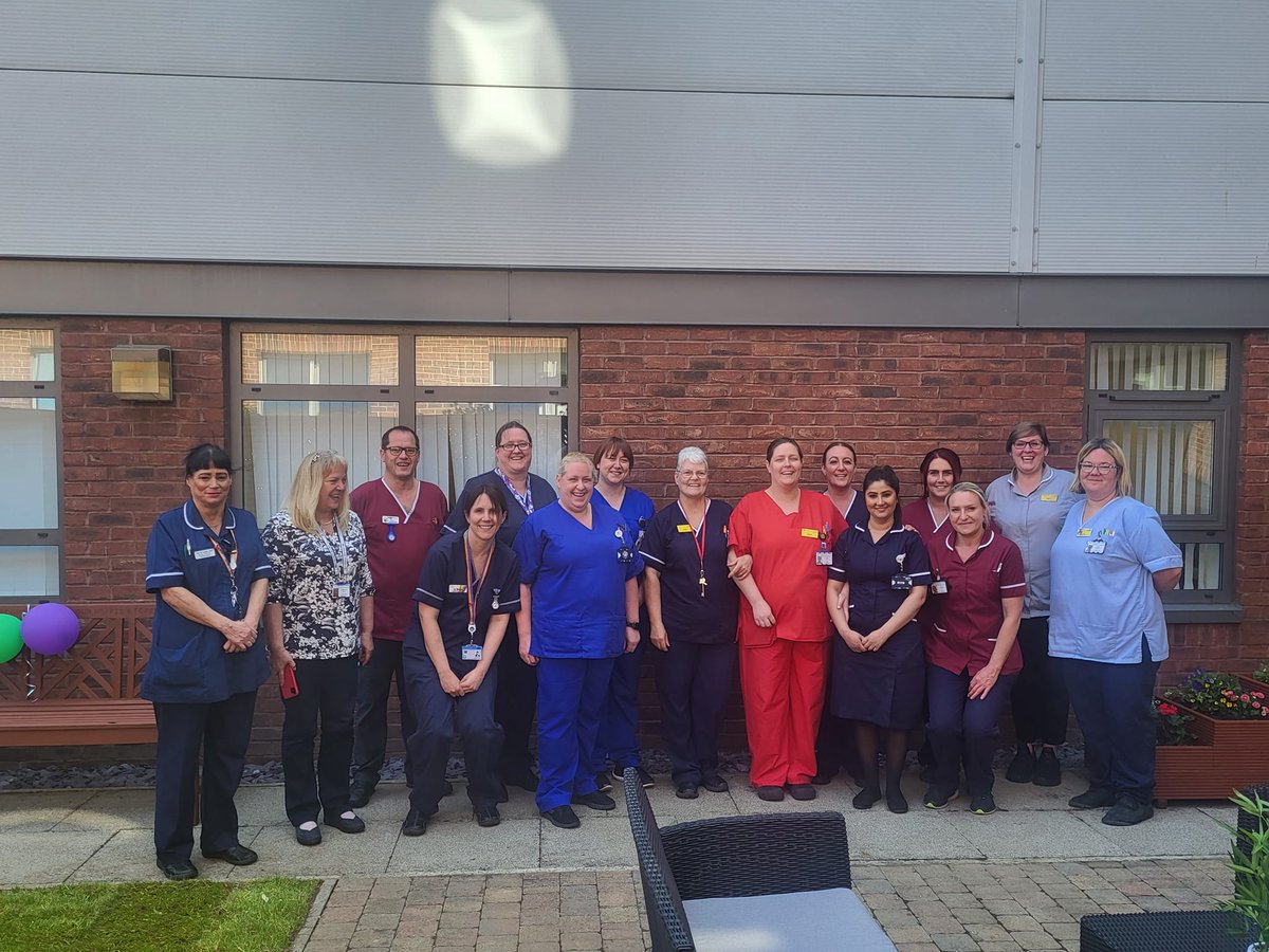 A massive well done to clinical sister Sunnat Malik from haematology unit for working hard to revamp the garden area for our patients.  

The garden provides a quaint area for patients to relax away from a clinical environment whilst improving their mental health and wellbeing.